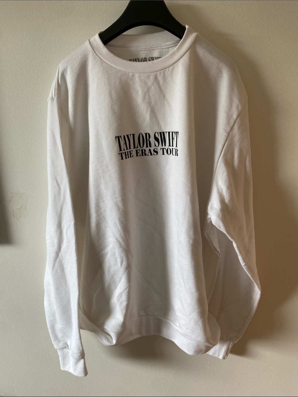 Like new White 'The Eras Tour' Crewneck Sweater